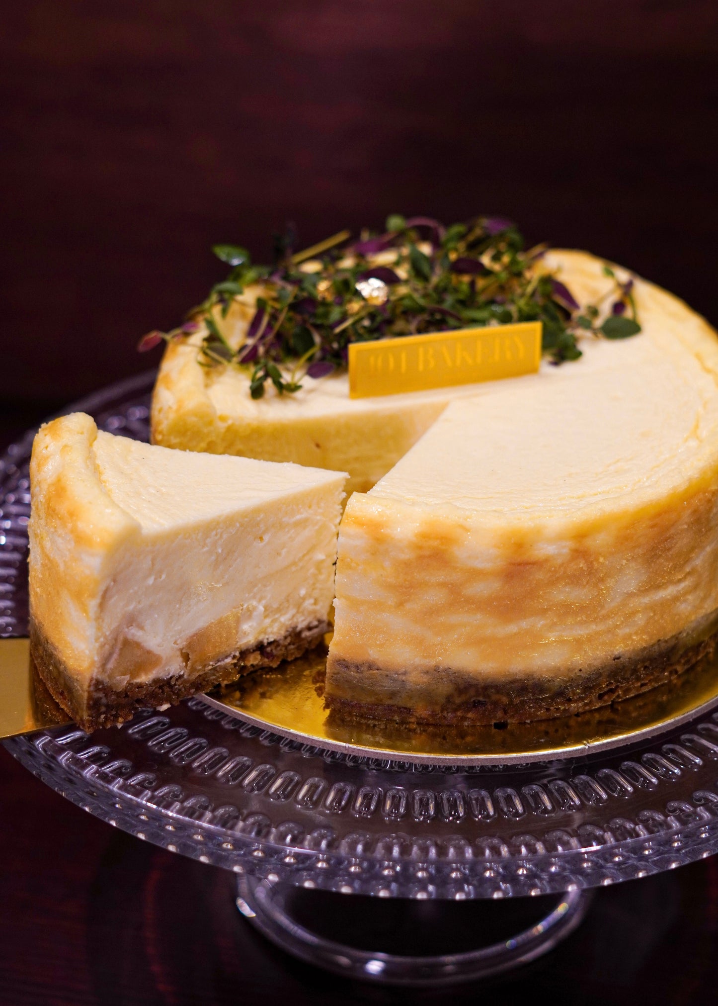 Golden Orchard Cheesecake