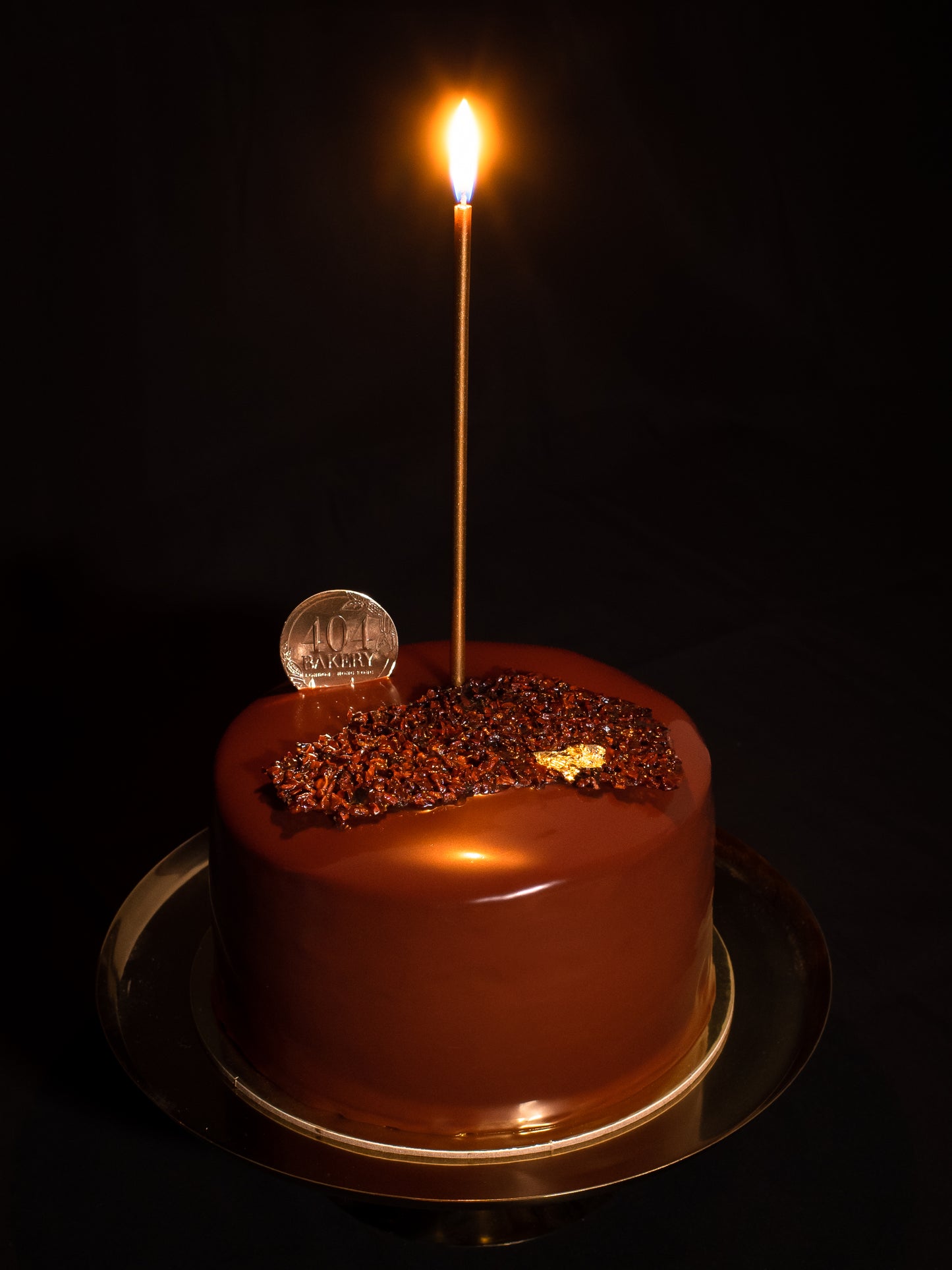 Gold Extra Tall Candle