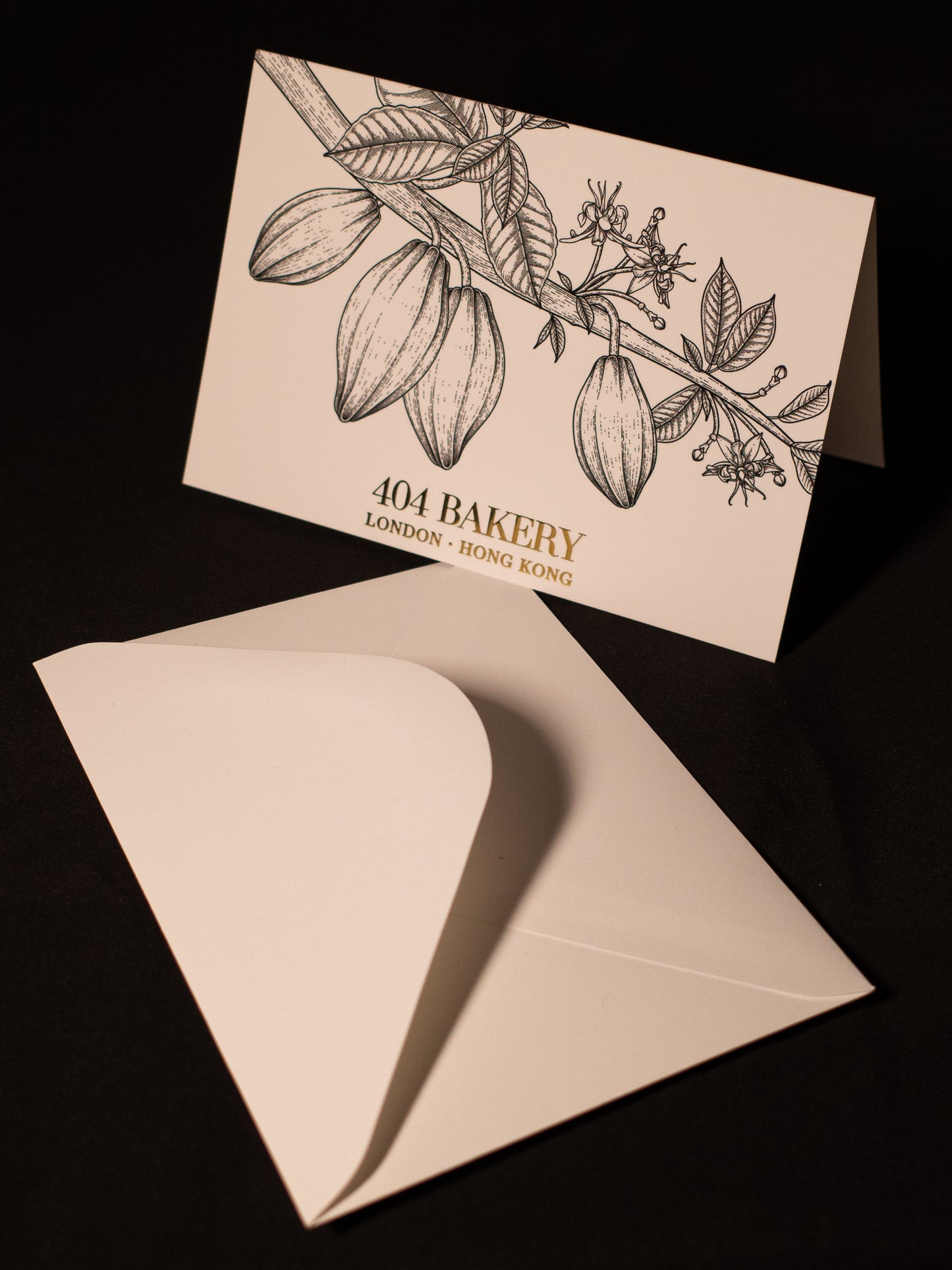 Gold-foiled Card (with personal message)