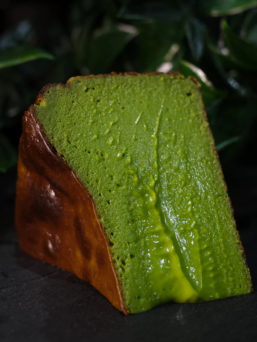 Marukyu Koyamaen Aoarashi Matcha Basque Cheesecake (GF)