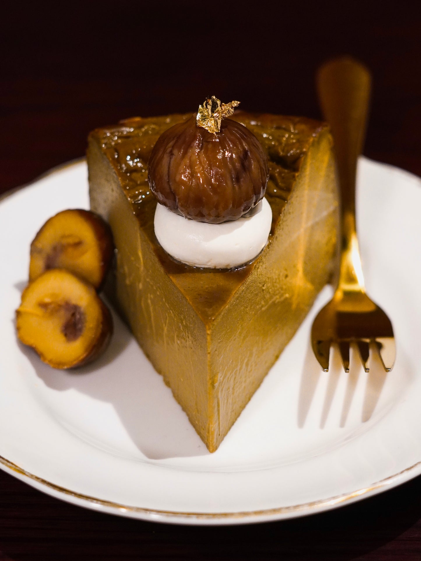 Hojicha Basque Cheesecake (GF)