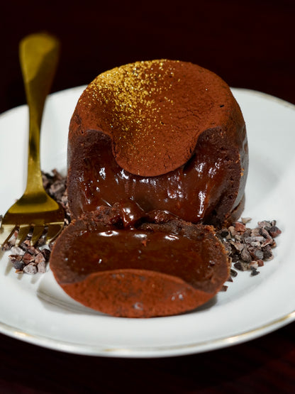 Molten Chocolate Cake 72%