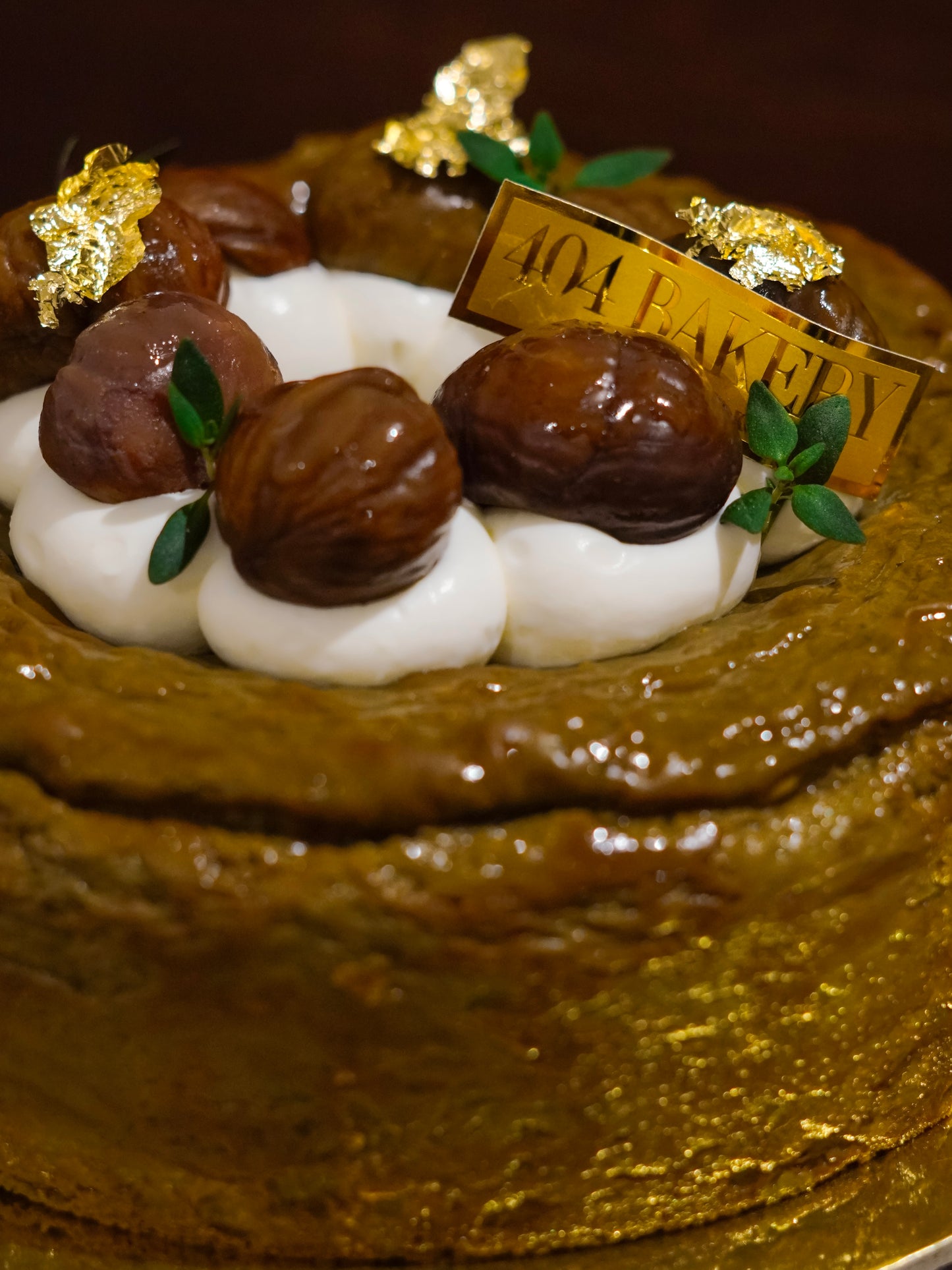 Hojicha Basque Cheesecake (GF)