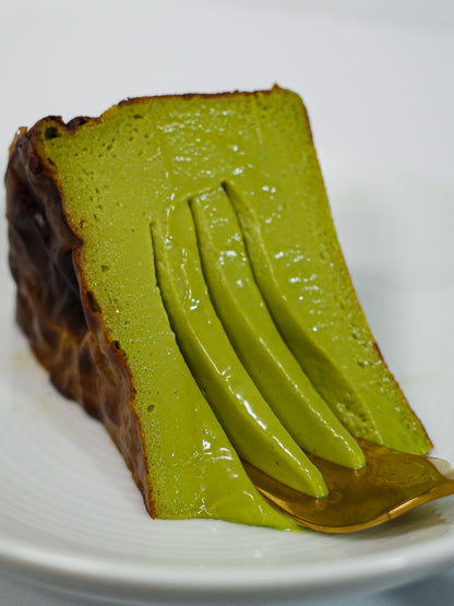 Matcha Japanese Basque Cheesecake (GF)